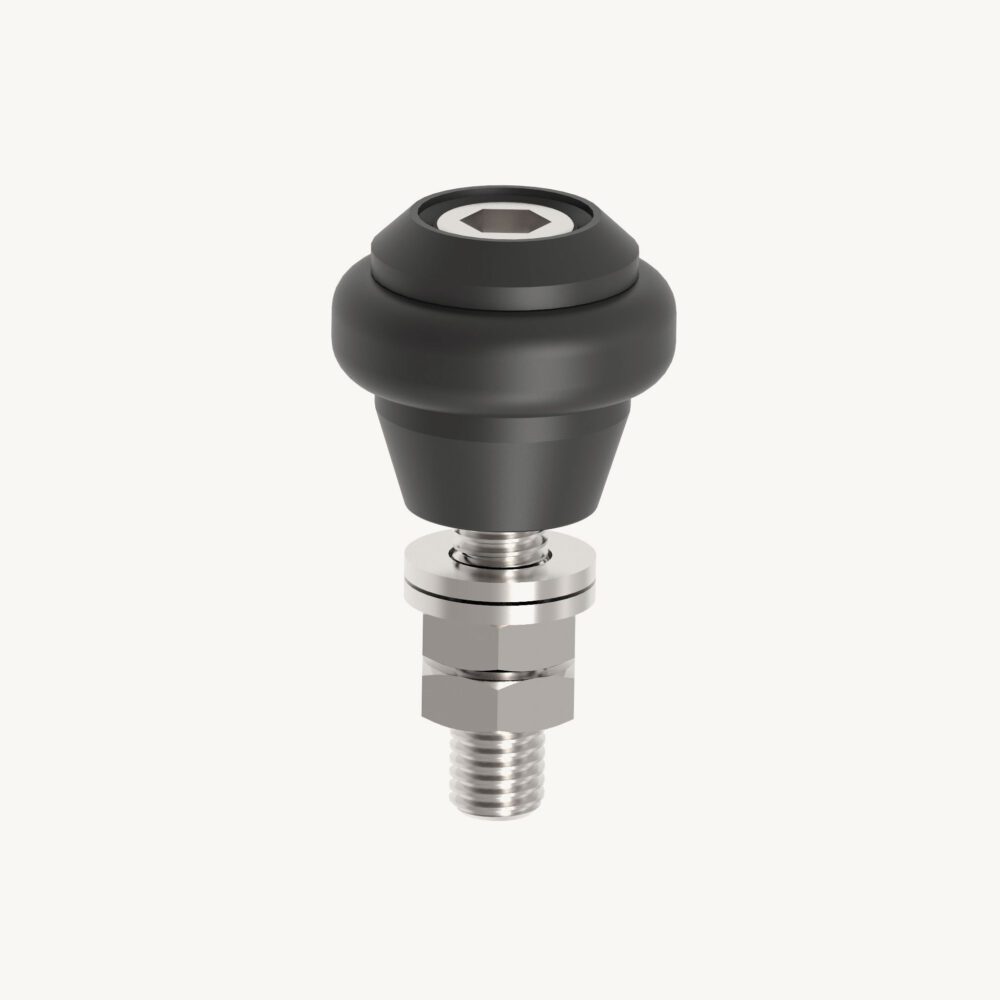 VODILNI VALJČEK ZA DRSNA VRATA Z GUMO